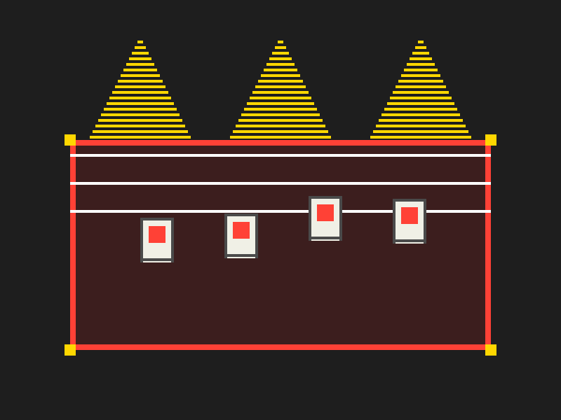 麻将胡了 - 胡了擂台竞技场全景像素画面